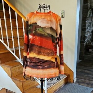 👚HYPNOTIK Long Sleeve 'Hamburger' Shirt